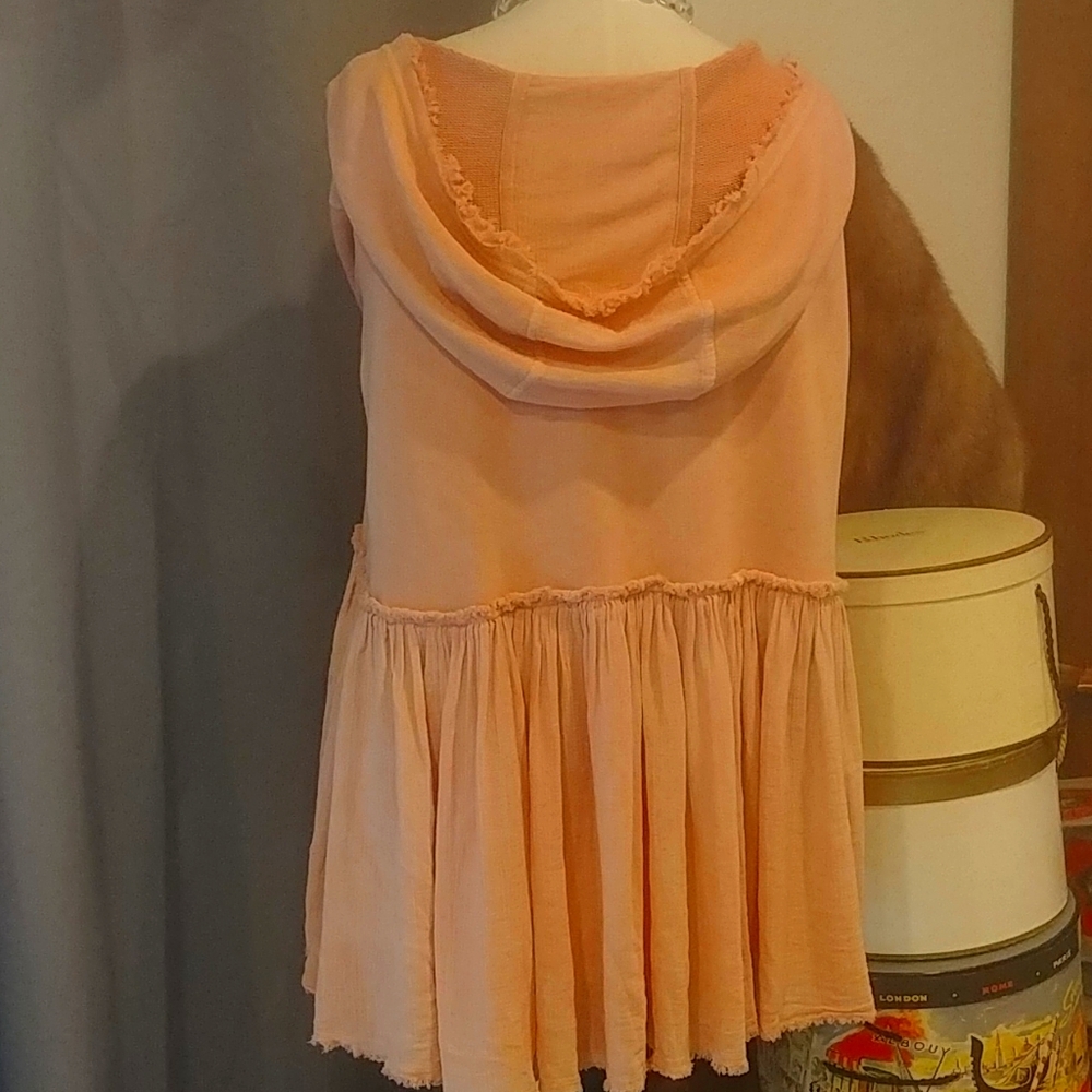 FREE PEOPLE Summer Dreams Rose Pullover Hoodie - Picture 4 of 5